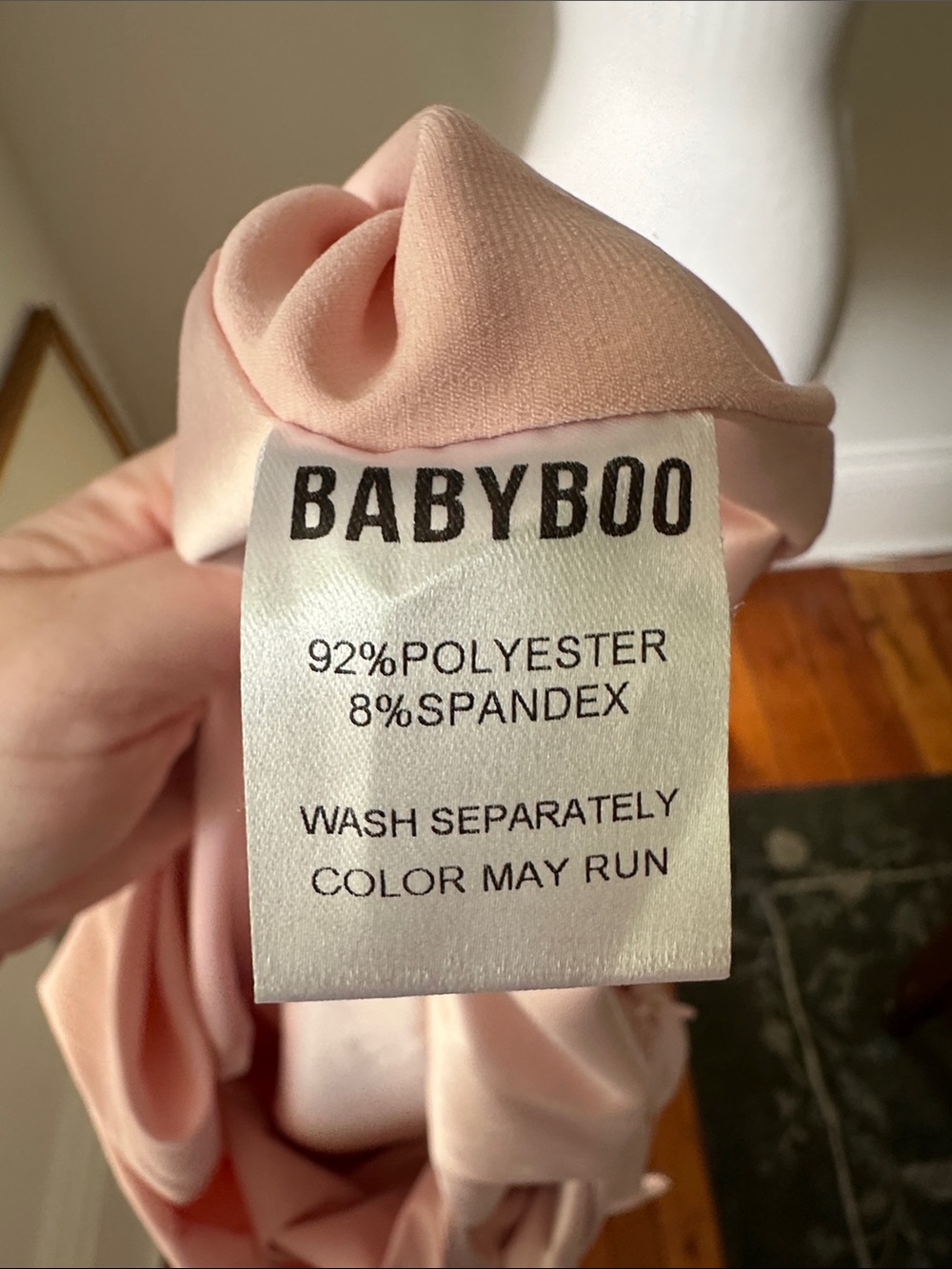 BABYBOO Blush Alora Maxi Wedding Guest Cocktail Party Event Dress XS - Picture 6 of 7